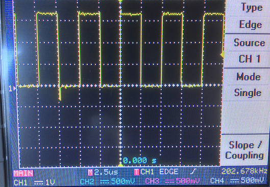 arduino due maximum pwm frequency oscilloscope